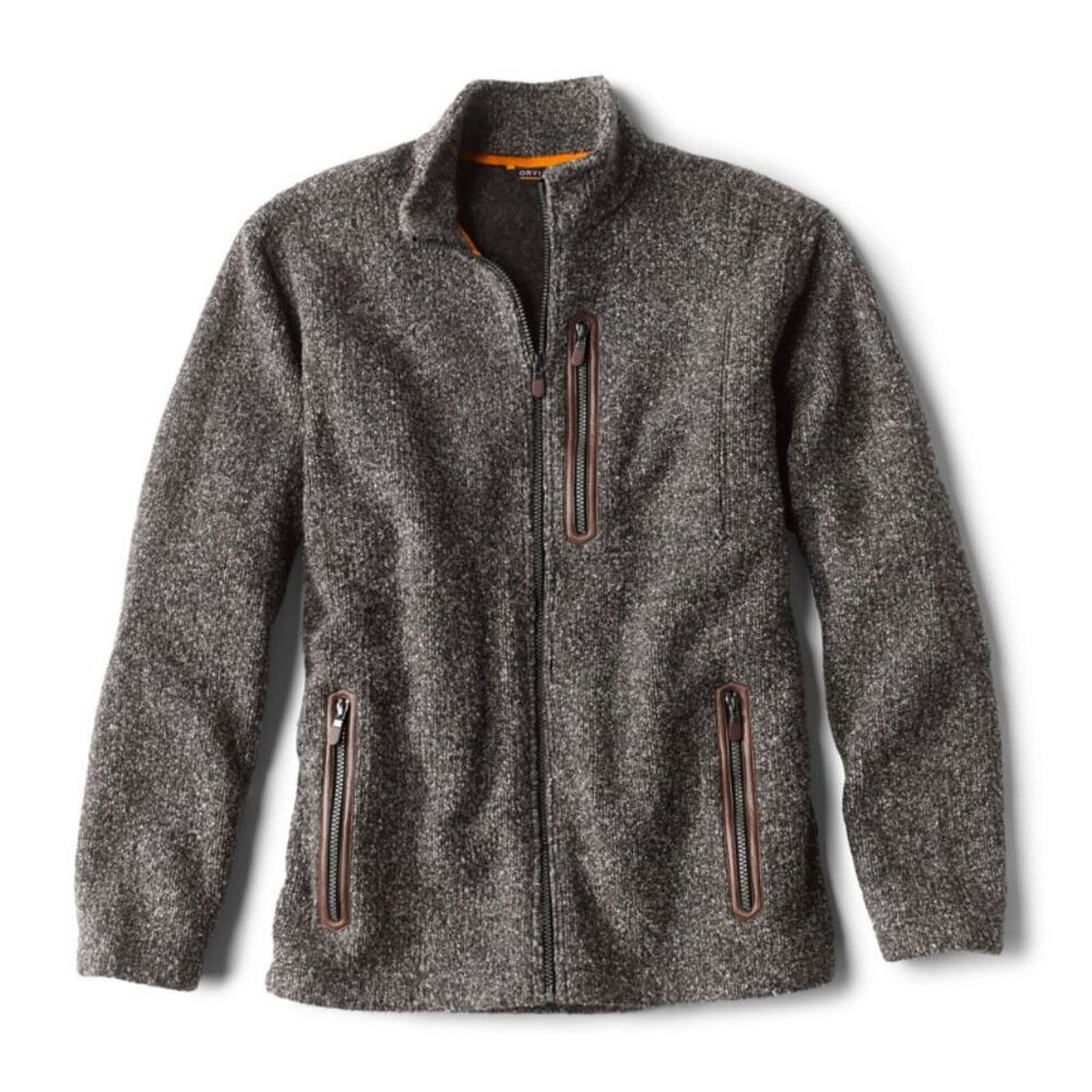 ORVIS BRISTOL FULL ZIP SWTR FLEECE- LARGE